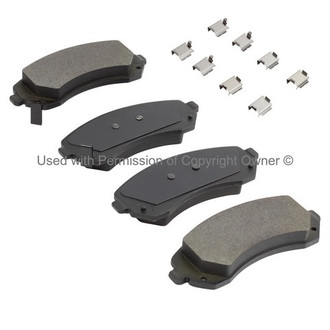 Quality-Built® - Premium New Semi-Metallic Front Disc Brake Pads