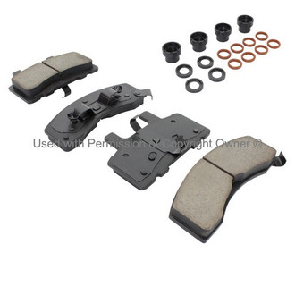 Quality-Built® - Premium New Ceramic Front Disc Brake Pads