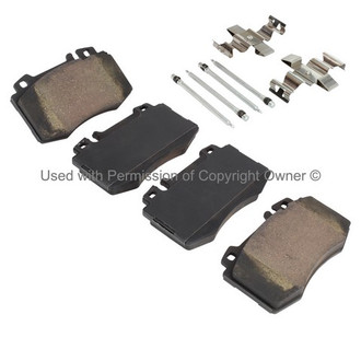 Quality-Built® - Premium New Ceramic Front Disc Brake Pads