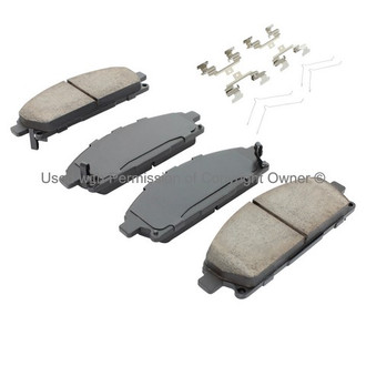 Quality-Built® - Premium New Ceramic Front Disc Brake Pads