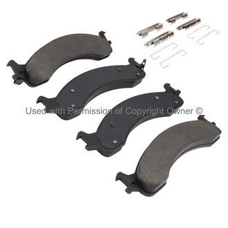 Quality-Built® - Premium New Semi-Metallic Front Disc Brake Pads