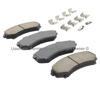 Quality-Built® - Premium New Ceramic Front Disc Brake Pads
