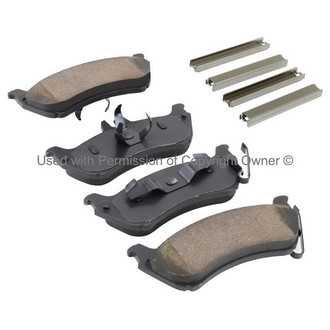 Quality-Built® - Premium New Ceramic Rear Disc Brake Pads