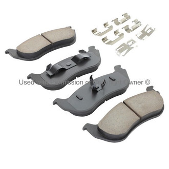 Quality-Built® - Premium New Ceramic Rear Disc Brake Pads
