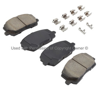 Quality-Built® - Premium New Ceramic Front Disc Brake Pads