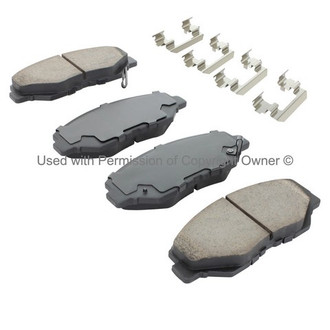 Quality-Built® - Premium New Ceramic Front Disc Brake Pads