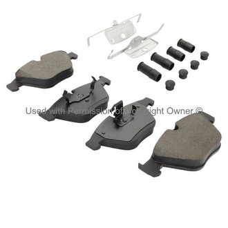 Quality-Built® - Premium New Semi-Metallic Front Disc Brake Pads