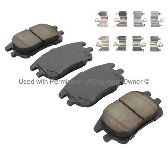 Quality-Built® - Premium New Ceramic Front Disc Brake Pads