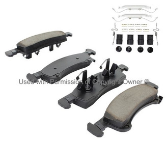 Quality-Built® - Premium New Semi-Metallic Front Disc Brake Pads
