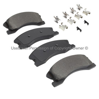 Quality-Built® - Premium New Ceramic Front Disc Brake Pads