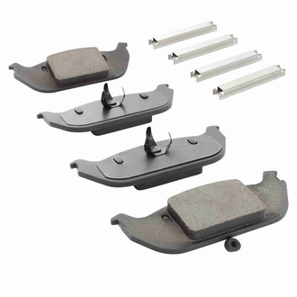 Quality-Built® - Premium New Ceramic Rear Disc Brake Pads