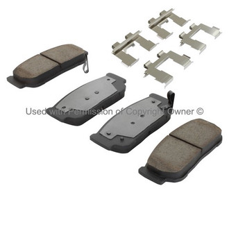 Quality-Built® - Premium New Ceramic Rear Disc Brake Pads