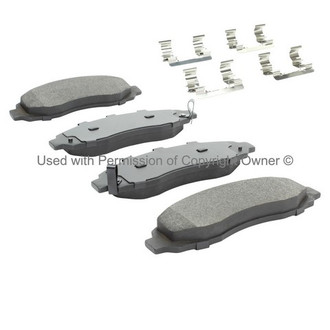 Quality-Built® - Premium New Semi-Metallic Front Disc Brake Pads
