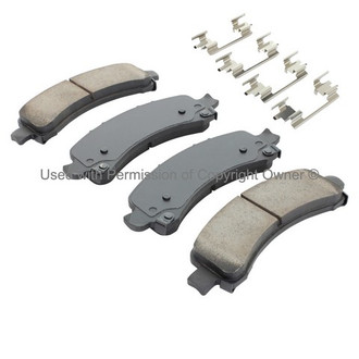 Quality-Built® - Premium New Ceramic Rear Disc Brake Pads