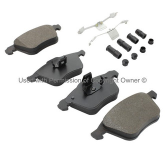 Quality-Built® - Premium New Semi-Metallic Front Disc Brake Pads