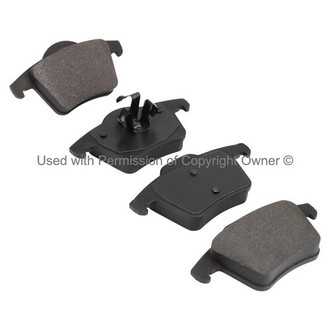 Quality-Built® - Premium New Semi-Metallic Rear Disc Brake Pads