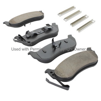 Quality-Built® - Premium New Ceramic Rear Disc Brake Pads