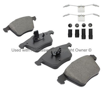 Quality-Built® - Premium New Semi-Metallic Front Disc Brake Pads