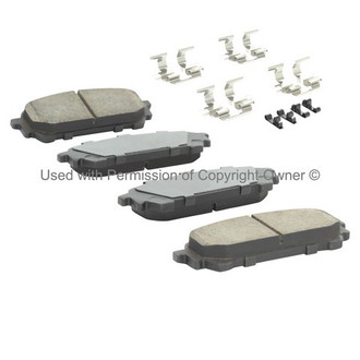 Quality-Built® - Premium New Ceramic Rear Disc Brake Pads