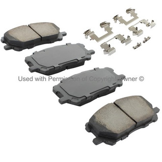 Quality-Built® - Premium New Ceramic Front Disc Brake Pads