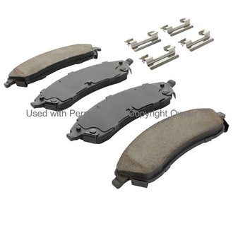Quality-Built® - Premium New Ceramic Front Disc Brake Pads