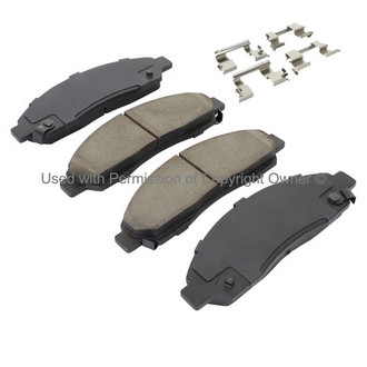 Quality-Built® - Premium New Ceramic Front Disc Brake Pads