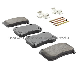 Quality-Built® - Premium New Semi-Metallic Rear Disc Brake Pads