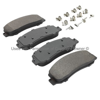 Quality-Built® - Premium New Semi-Metallic Front Disc Brake Pads