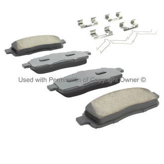 Quality-Built® - Premium New Ceramic Front Disc Brake Pads