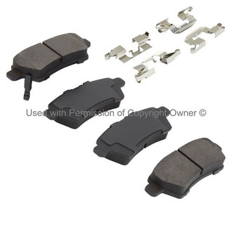 Quality-Built® - Premium New Ceramic Rear Disc Brake Pads