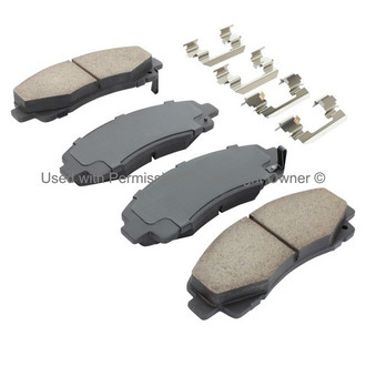 Quality-Built® - Premium New Ceramic Front Disc Brake Pads
