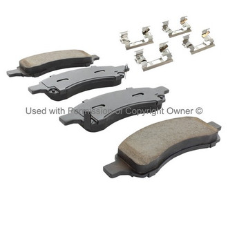 Quality-Built® - Premium New Semi-Metallic Front Disc Brake Pads