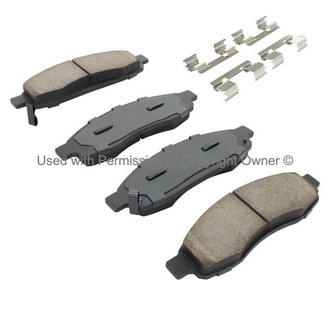 Quality-Built® - Premium New Semi-Metallic Front Disc Brake Pads