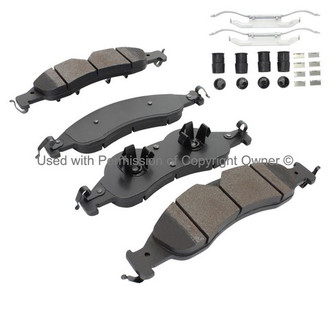 Quality-Built® - Premium New Semi-Metallic Front Disc Brake Pads