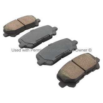 Quality-Built® - Premium New Ceramic Rear Disc Brake Pads