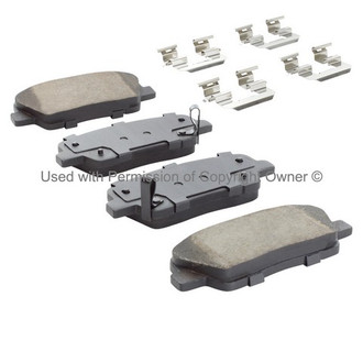 Quality-Built® - Premium New Ceramic Rear Disc Brake Pads