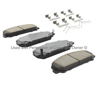 Quality-Built® - Premium New Ceramic Front Disc Brake Pads