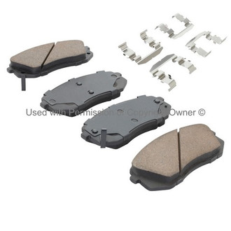 Quality-Built® - Premium New Ceramic Front Disc Brake Pads