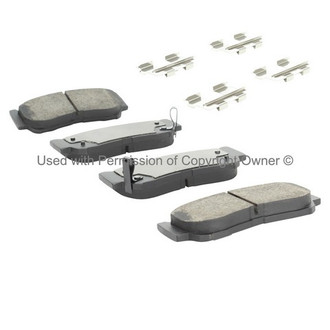 Quality-Built® - Premium New Ceramic Rear Disc Brake Pads