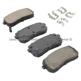 Quality-Built® - Premium New Ceramic Rear Disc Brake Pads