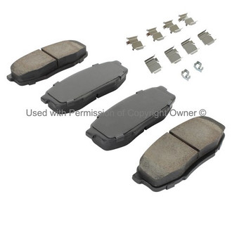Quality-Built® - Premium New Ceramic Rear Disc Brake Pads