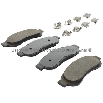 Quality-Built® - Premium New Semi-Metallic Rear Disc Brake Pads