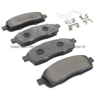 Quality-Built® - Premium New Semi-Metallic Front Disc Brake Pads