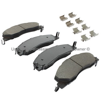 Quality-Built® - Premium New Semi-Metallic Front Disc Brake Pads