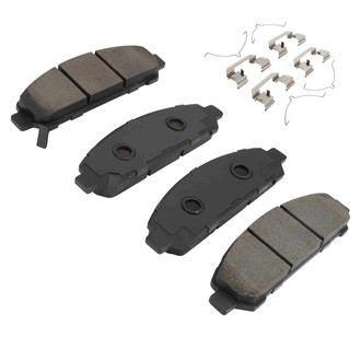 Quality-Built® - Premium New Semi-Metallic Front Disc Brake Pads