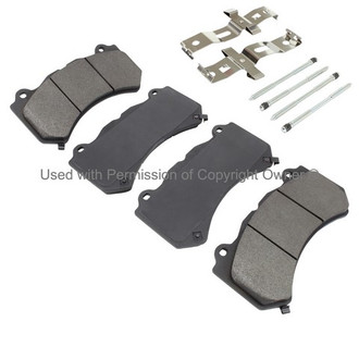 Quality-Built® - Premium New Semi-Metallic Front Disc Brake Pads