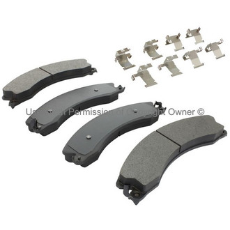 Quality-Built® - Premium New Ceramic Rear Disc Brake Pads