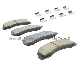 Quality-Built® - Premium New Ceramic Front Disc Brake Pads