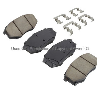 Quality-Built® - Premium New Ceramic Front Disc Brake Pads