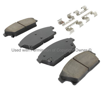Quality-Built® - Premium New Ceramic Front Disc Brake Pads